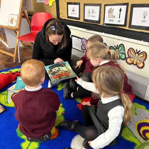 Parent reading event